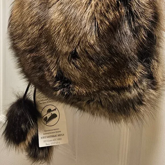 Vintage Genuine Fox Fur Hand Warmer Muff - Picture 4 of 6